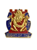 Vintage 14th Army Infantry Regiment Pin