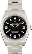 Used Black Dial Rolex Explorer 36 Ref 124270