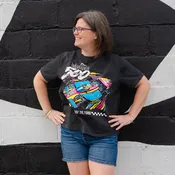 1989 Indy 500 Event Tee Womens Boxy