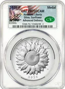 2025 American Silver Liberty Medal First Day of Issue Ultra Cameo PF-70 NGC