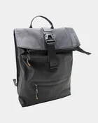 Hamelin Coated Fabric 20L Backpack With Front Zip Pocket And Clip