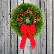 #3 Classic Balsam Fir Wreath