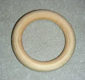 3″ Wooden Round Ring