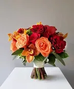 autumn bridal bouquet Brentwood CA 94513