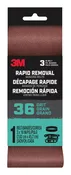 3M Rapid Removal 3 In. x 18 In. 36-Grit Power Sanding Belt