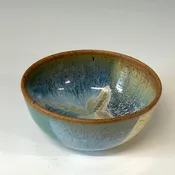 Handmade Pottery Appaloosa Soup Bowl