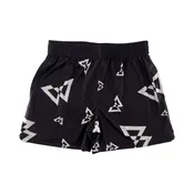 Beastmode Canvas Print Shorts (Black/White)