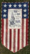 Home of the Free Embroidered Wall Quilt Kit — The Stitching Well