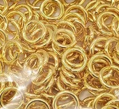 Brass Jump Rings Open