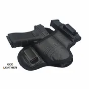 ECO-LEATHER- IWH Dual Clip w/Mag Holder
