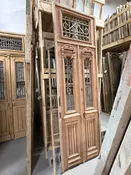 Doors with Iron 37.5in x 121in x 1.75in #1228