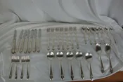 1941 William Rogers Silverplate Triumph Flatware Incomplete Set