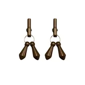 AJ Tack Antique Brown Jingle Bobs