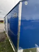 Aluma Lite 6×12 V-Front Extreme Blue Skid Fish House