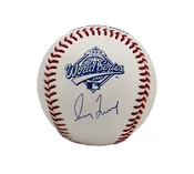 Greg Maddux Signed Atlanta Braves Rawlings OML White 1995 World Series MLB Baseball