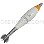 120mm M983 Fired Infrared Illumination Mortar Round