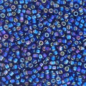 11-0641, Silver-Lined Cobalt AB (28 gr.) Matsuno