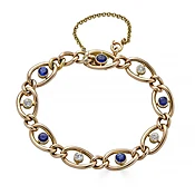 Edwardian Gem-set Bracelet — Gray & Davis: Antique & Custom Jewelry