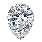 0.35 Carat Pear Diamond