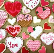 VALENTINE SUGAR COOKIES