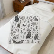 Witch’s Familiar Plush Blanket