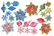 Decoupage Paper - Watercolor Christmas