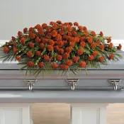 A Life Well Lived Full Casket Cover