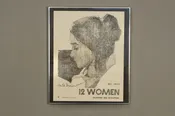 "12 Women" Exhibition Poster