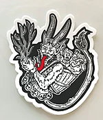 Krampus Sticker — WMC
