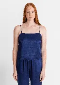 Crescent Cami in Navy