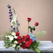 Always With Us Photo Tribute Bouquet