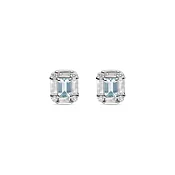 Aquamarine Shield of Strength Earrings