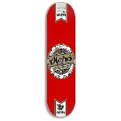 Aloha Skateboards Premium Brew Deck - RED