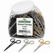 5.5" Scissor/Forceps - Large Loop - Display Jar of 60