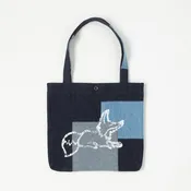 AKOO Denim Tote Bag