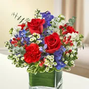 Healing Tears - Red, White and Blue