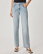 Alie Straight Leg Jean in Light Wash