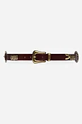 GUSCIO ITALIAN LEATHER CONCH BELT