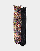 2-PACK BETSEY'S FACES MESH CREW SOCKS BLACK MULTI