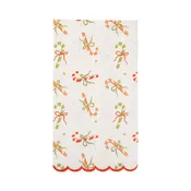 Candy Canes with Bows Guest Napkin