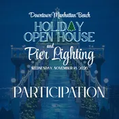 2026 Holiday Open House Participation — Downtown Manhattan Beach