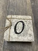 Custom Stone Coasters "O"