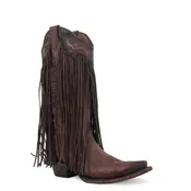 Circle G Ladies Brown Fringe