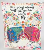 07164 Your Wings Already Exist Cozy Throw Blanket