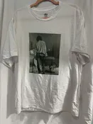 the doors jim morrison t shirt White W/ Light Green Design. Short Sleeve