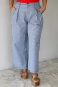 A Part Of Me Pants: Navy/White