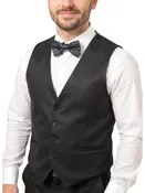 Mens Black Vest — AVA Formals and Laney Bridal