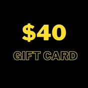 $40 Gift Certificate