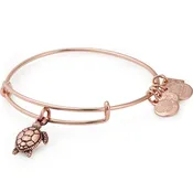 Alex and Ani - Charity by Design: Sea Turtle- Rose Gold