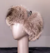 American Raccoon and Leather Trooper Hat